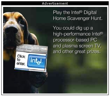 Safari Intel Ad