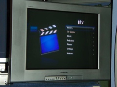 AppleTV on WEGA