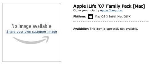 iLife '07 Amazon