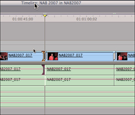 Tap the U key to toggle Ripple Outgoing trim edit