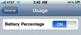 Battery Percentage Battery Percentage